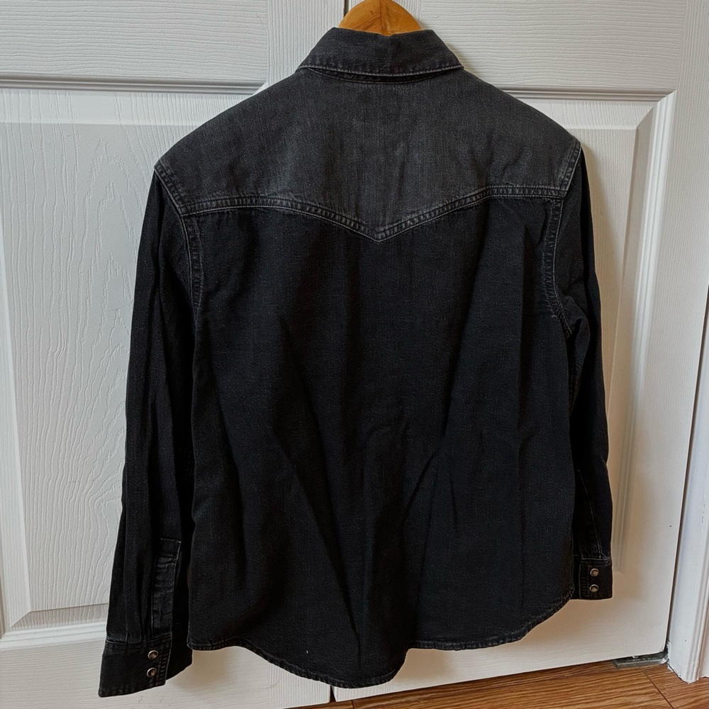Levi's Black Button-Down Western Shirt - Picture 2 of 5